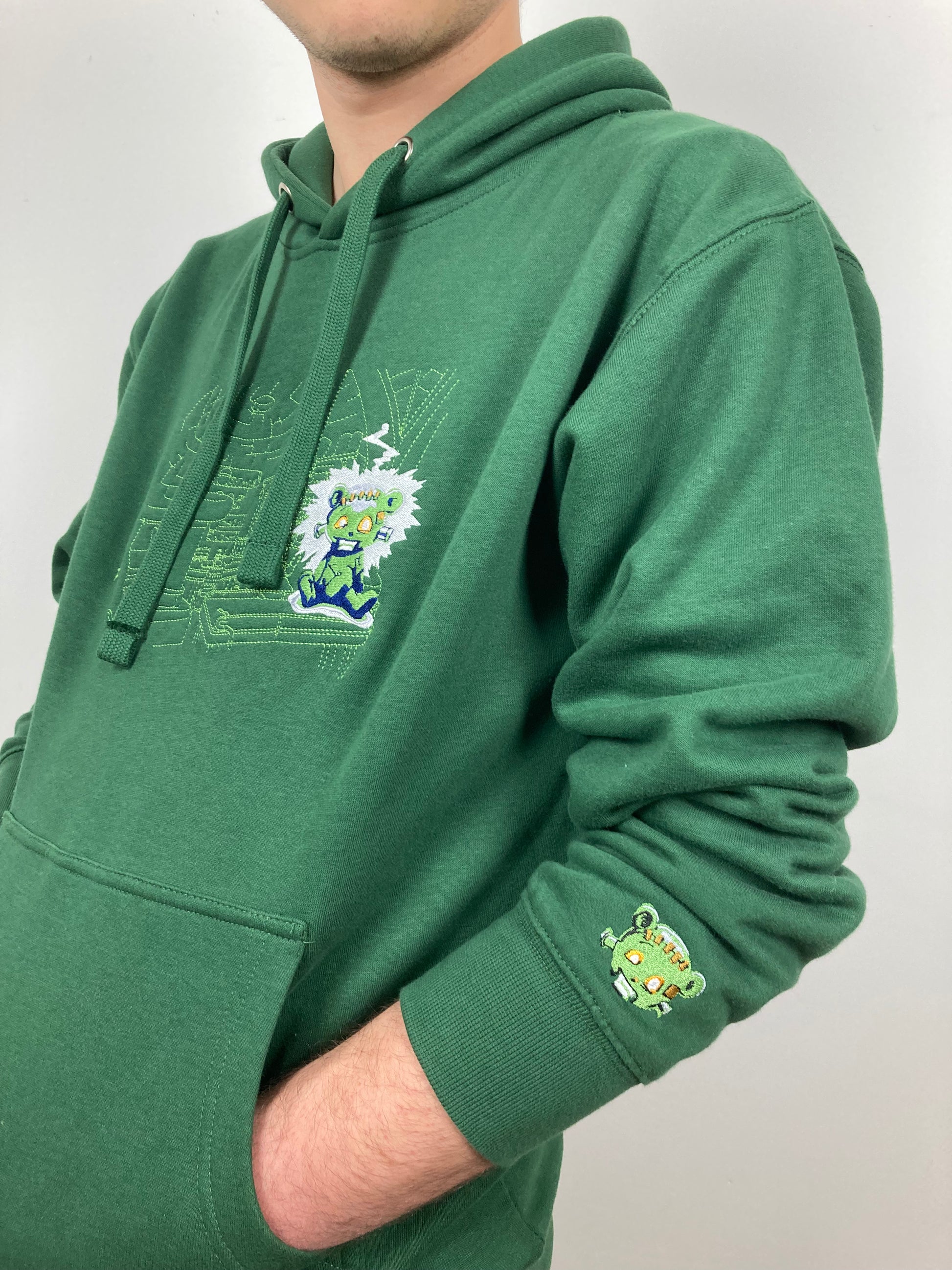 OddShock  - Hoodie premium unisexe broderies