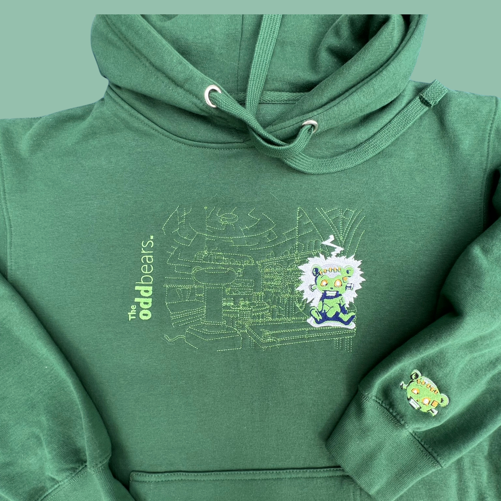 OddShock  - Hoodie premium unisexe broderies