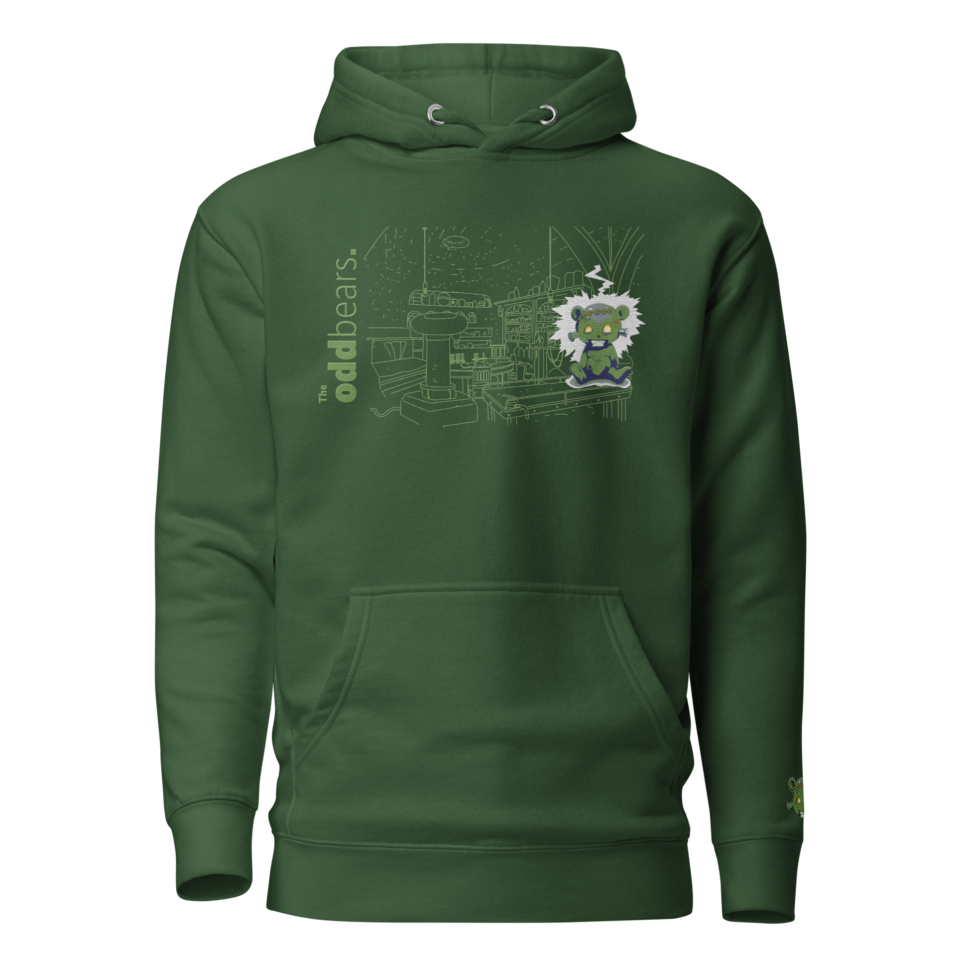 OddShock  - Hoodie premium unisexe broderies